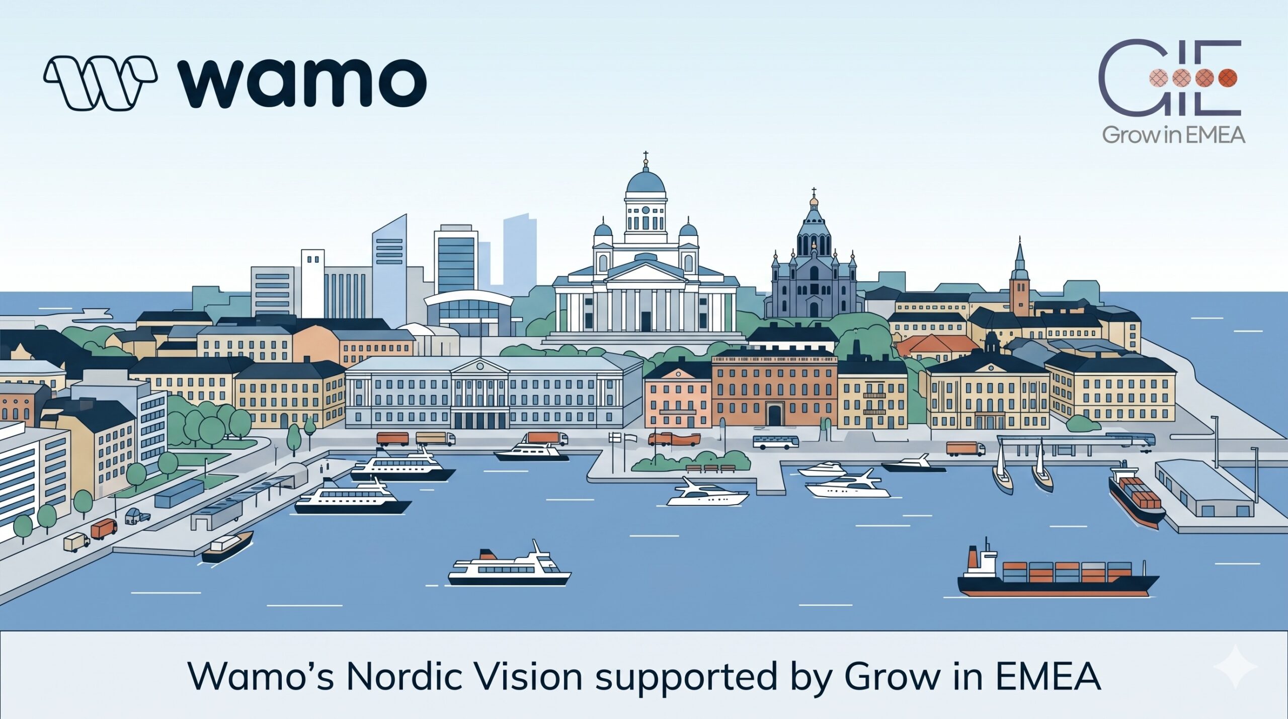 wamo’s Nordic Vision supported by Grow in EMEA